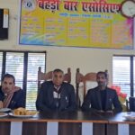 बहेड़ी बार एसोसिएशन ने नववर्ष के उपलक्ष्य में किया भोज