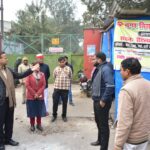 डीएम ने सैटेलाइट बस स्टैण्ड स्थित अस्थाई रैन बसेरा का किया औचक निरीक्षण